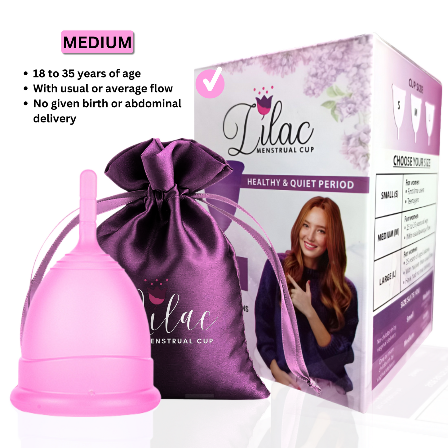 Medium size Menstrual Cup