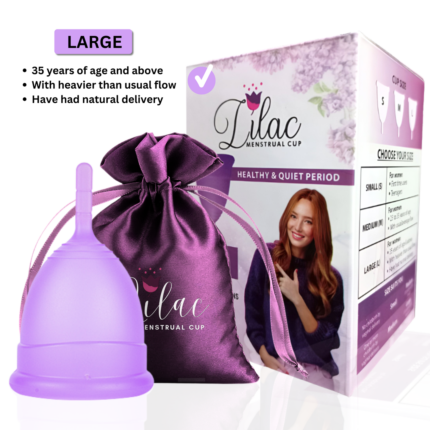 Large size Menstrual Cup