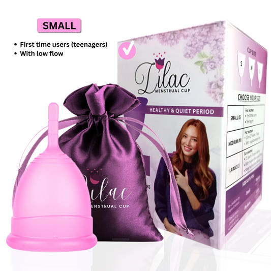 Small Size Lilac Menstrual Cup